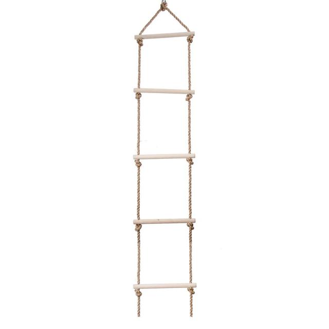 Rope Style Kid's Climbing Ladder | 6 Rung