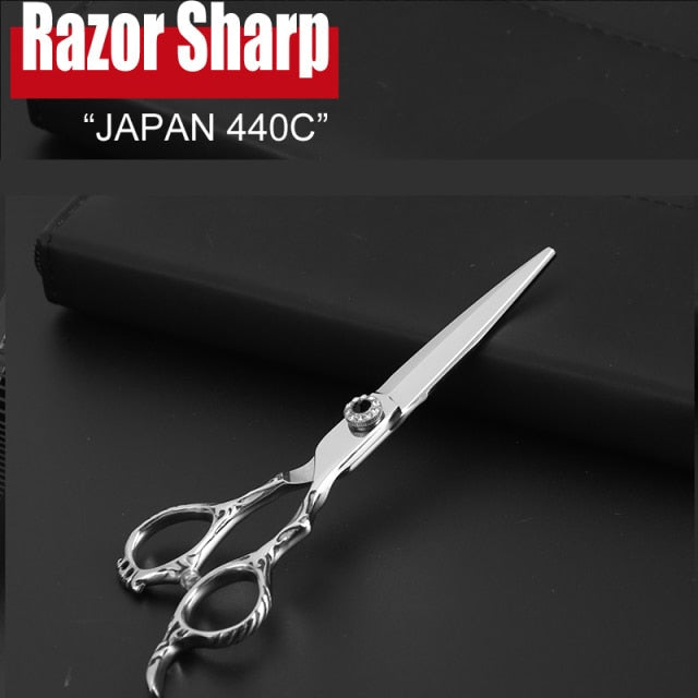 UltimaShears | Japanese 440C Damascus Pro Hair Scissors | Cutting & Thinning