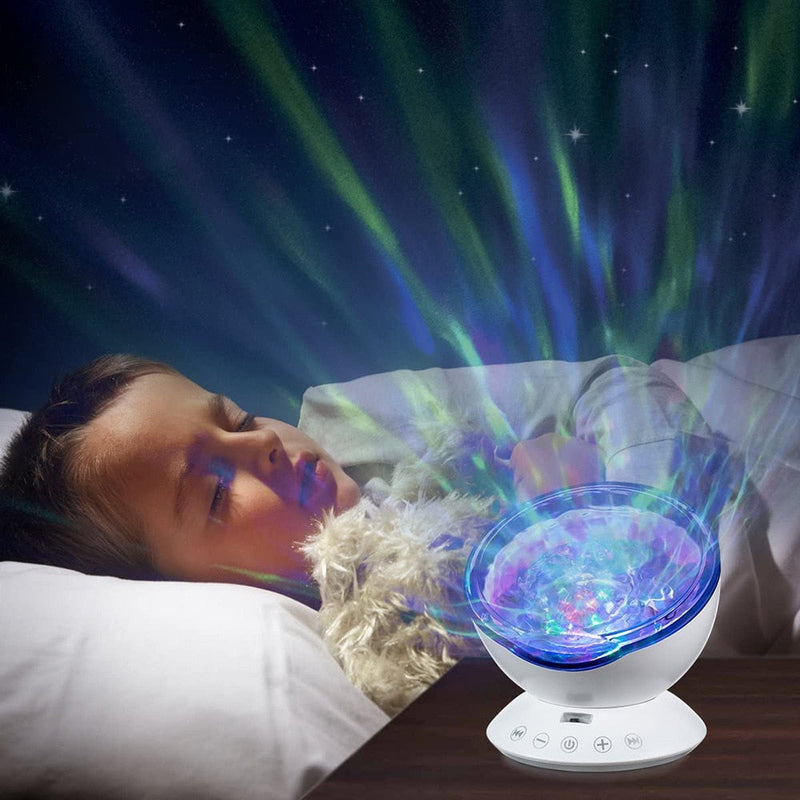 OceanTide | Magic Soothing/Bedtime Ocean Projector | RC 7 Modes