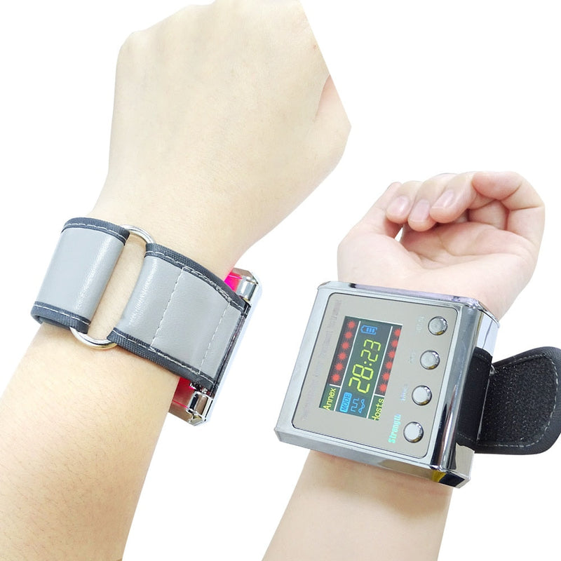 Blood Pressure Watch Therapy, Hypertension Laser Therapy Watch, lowering Blood Pressure, Pulmonary Hypertention, Smart Blood Pressure Monitor