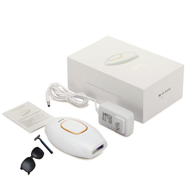 IPL Laser Shaver Waxing machine, Laser Hair Removal, Flash Epilator Handset, Laser Hair Removal at Home for  legs, arms and the Brazilian.