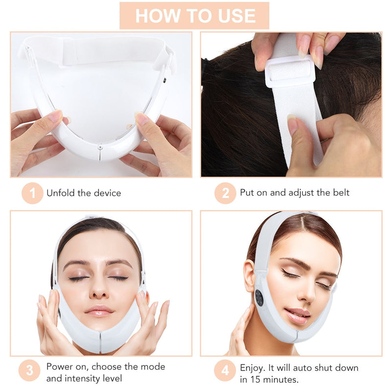 EMS V Face Lymphatic Massage Device