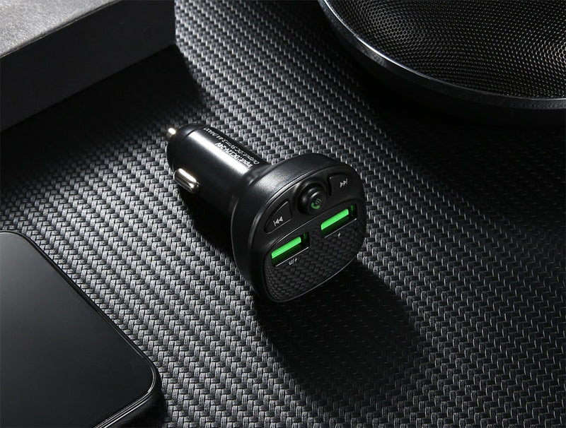 Car USB Charger & Bluetooth/FM Transmitter