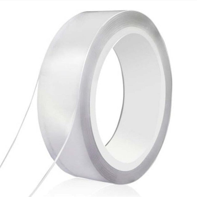 3M/6M DuoTape | Traceless Double Sided Nano Tape | Heavy Duty | Transparent | Reusable