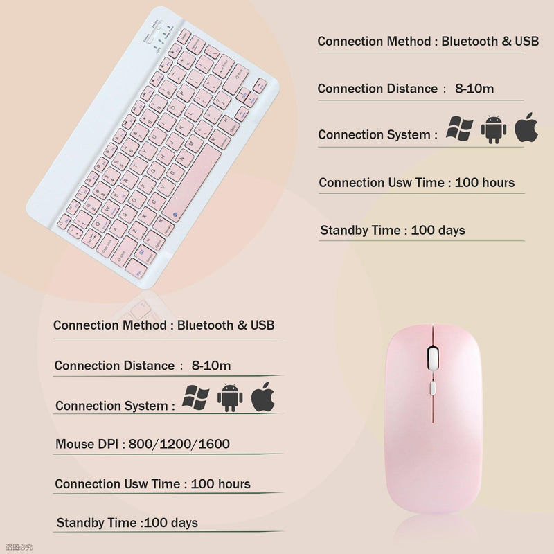 Wireless Keyboard and Mouse For ISO Android Windows