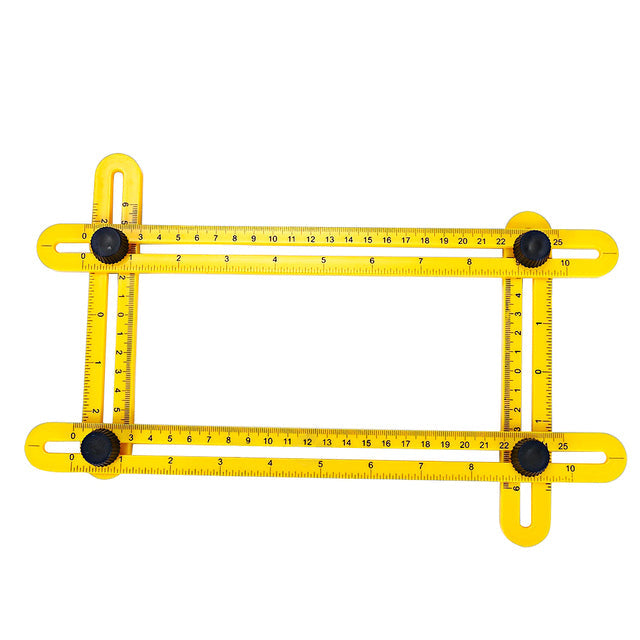 Angled Folding Template Ruler