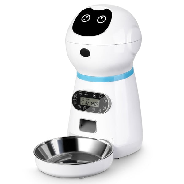 Automatic Pet Feeder/Dispenser With LCD Display & Voice