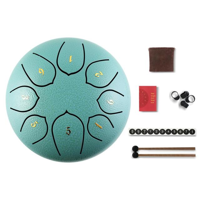 Chinese Meditation Drum | 6" Steel Tongue Drum