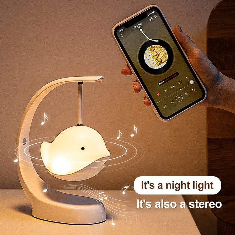 Smart Bluetooth LED Touch Control Night Light and Speaker