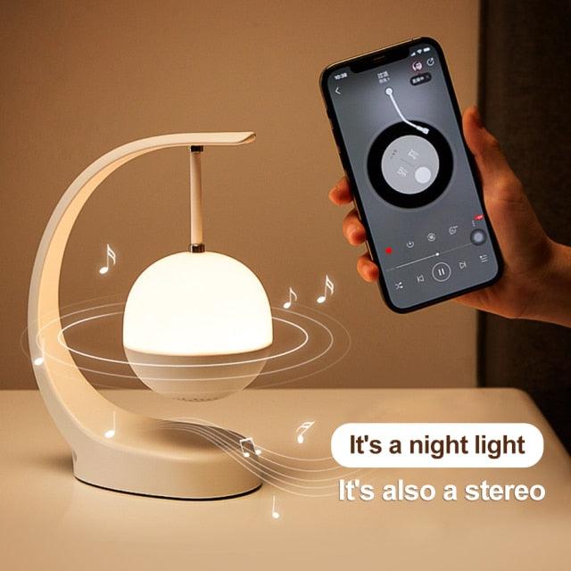 Smart Bluetooth LED Touch Control Night Light and Speaker