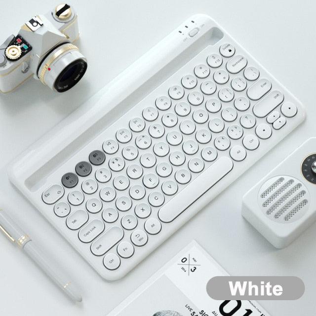 Bluetooth-compatible Wireless Keyboard Mouse Combo Set