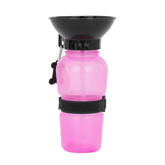 Portable Dog Bowl Water Bottle | 16oz