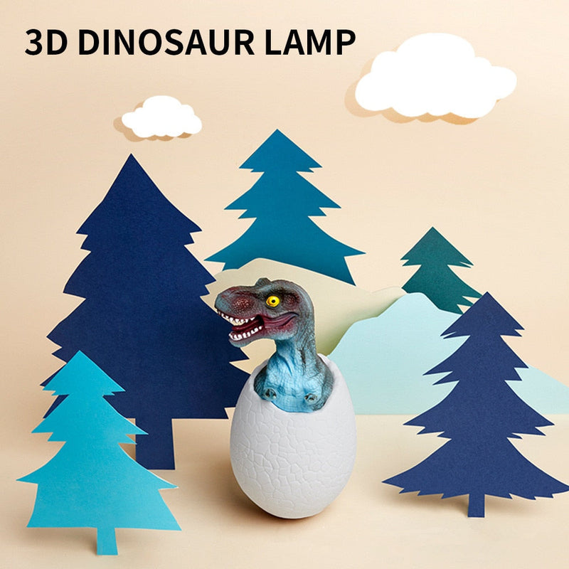 Baby Dinosaur Hatching Night Light | Remote Controlled | 16 Color