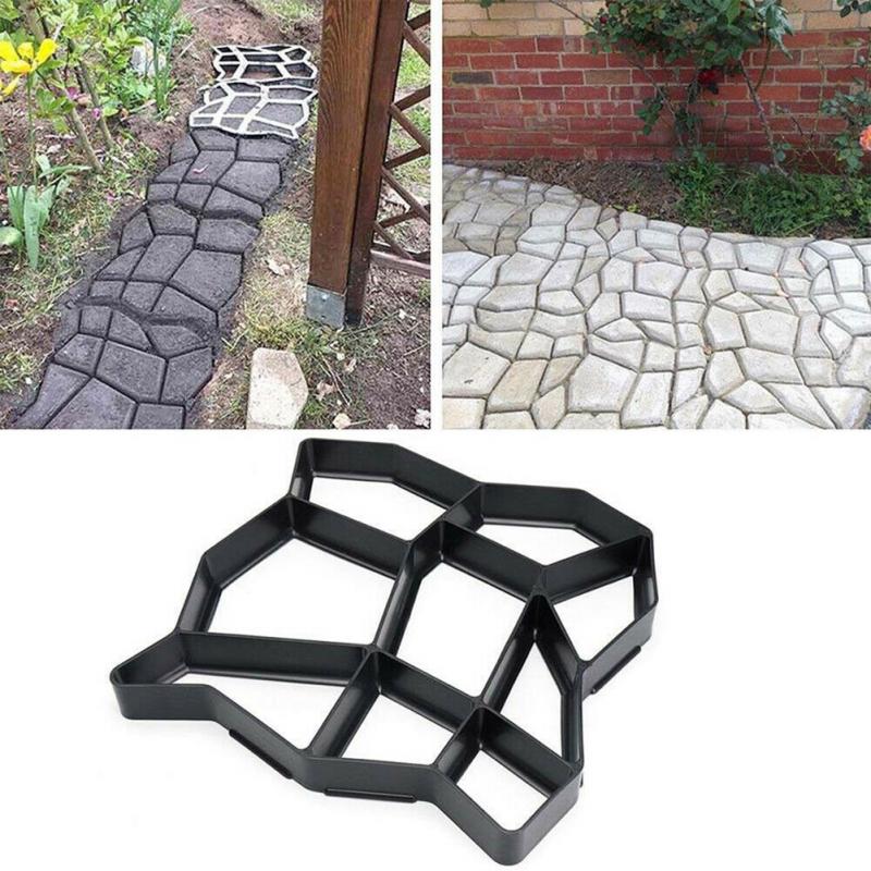 Rustic Garden Path Making Mold | 14" x 14"