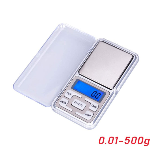 1/100 Precision Digital Scale | 500g | 0.01g Minimum