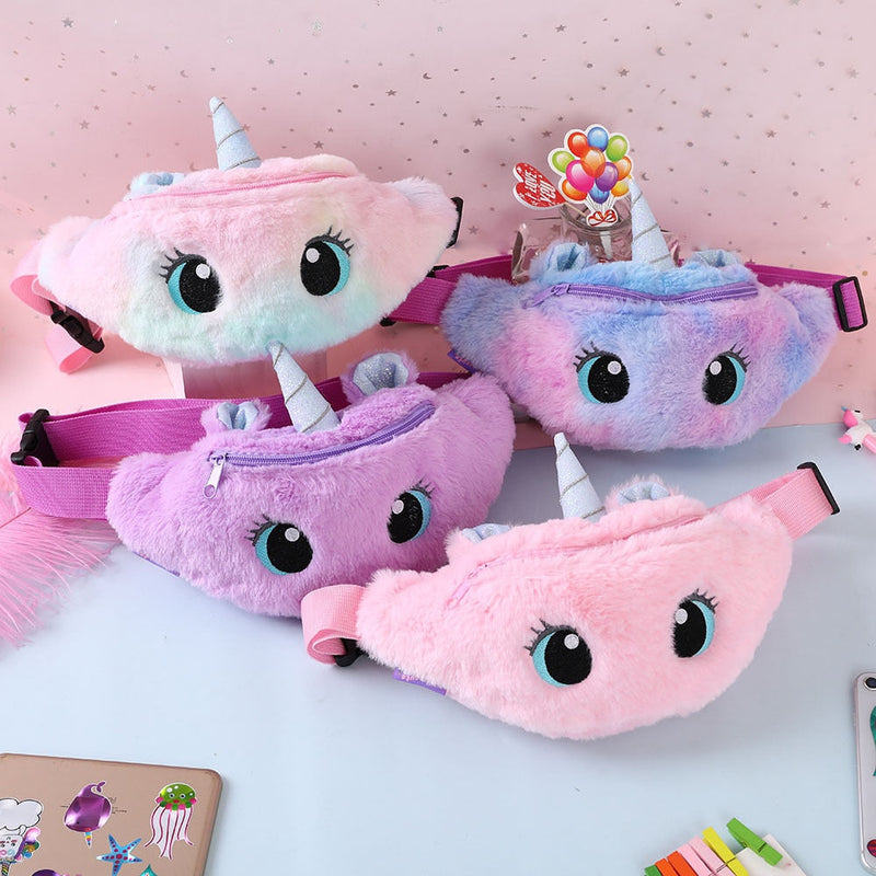 Kid's Cartoon Unicorn Fanny Pack