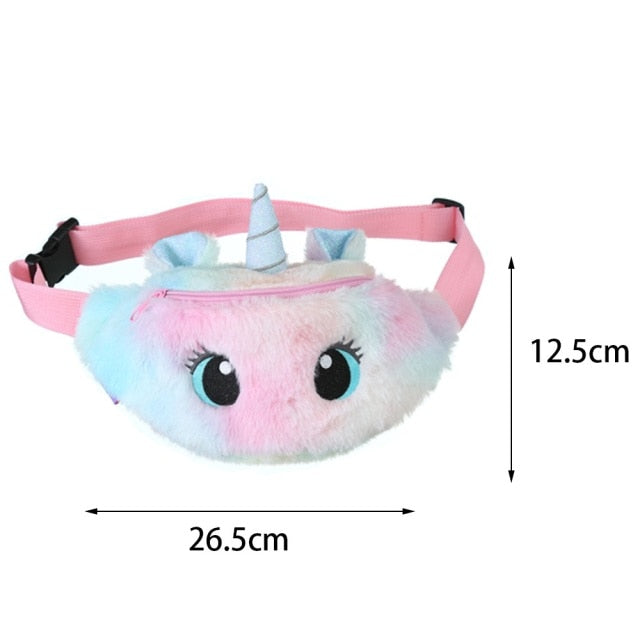 Kid's Cartoon Unicorn Fanny Pack