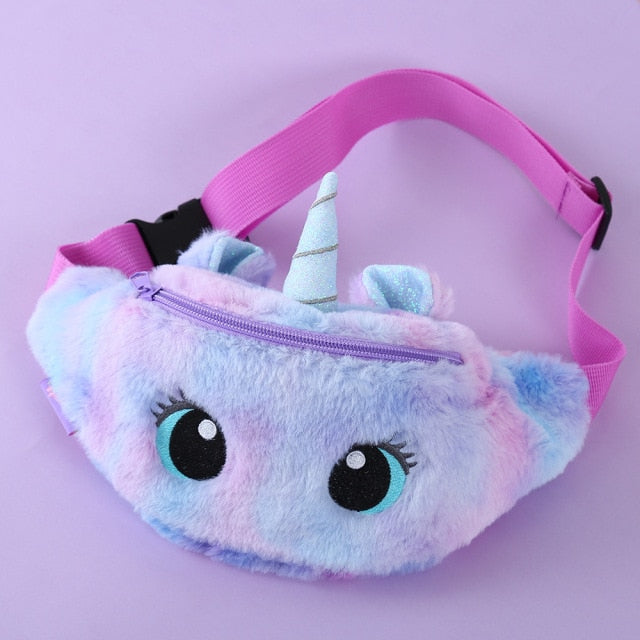 Kid's Cartoon Unicorn Fanny Pack