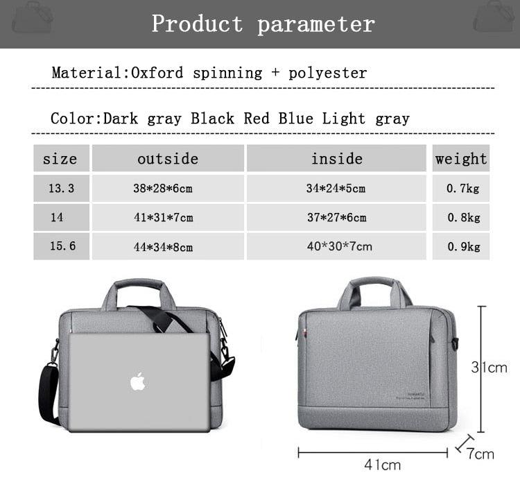 Waterproof Laptop Shoulder Handbag 13 14 15 17 Inch