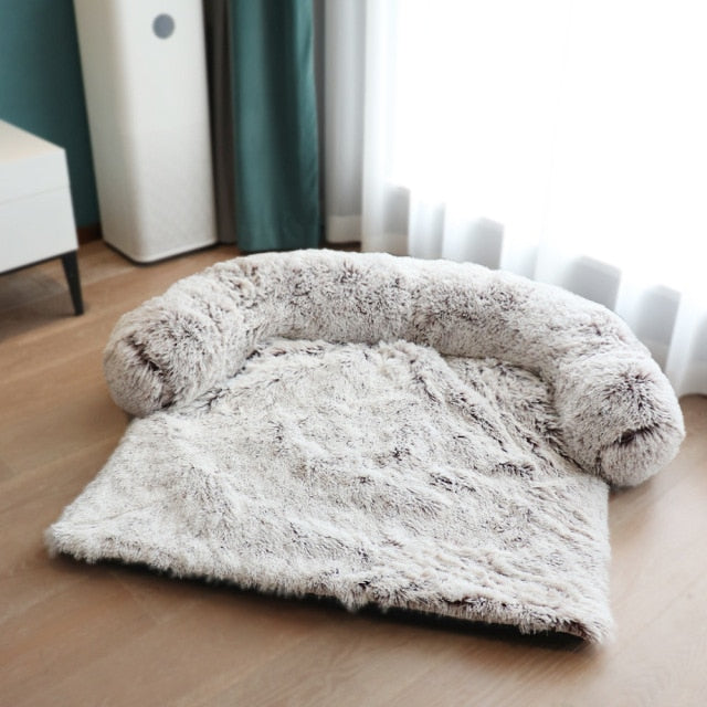 Calming Furniture Protector for Dogs & Pets Soft and Washable Dog Mat for Sofa Bed Couch