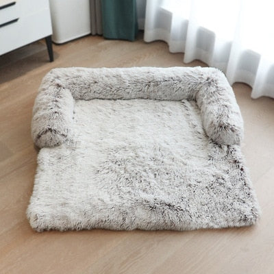 Calming Furniture Protector for Dogs & Pets Soft and Washable Dog Mat for Sofa Bed Couch