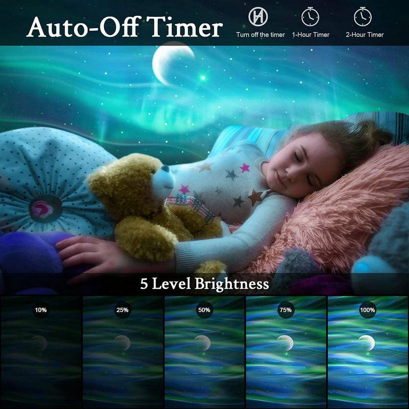 Galaxy Starry Sky Projector Night Light and Speaker