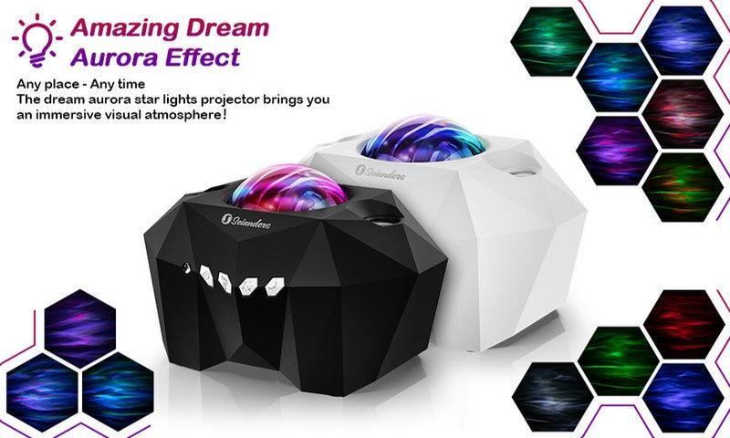 Galaxy Starry Sky Projector Night Light and Speaker