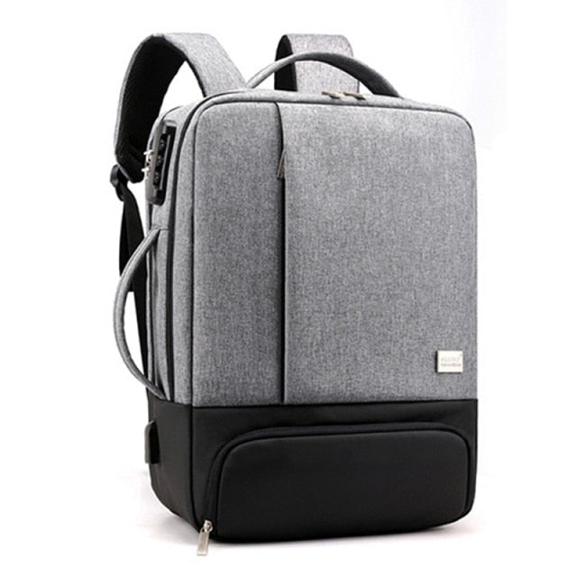 Anti-Theft Backpack with USB Charging for Laptops