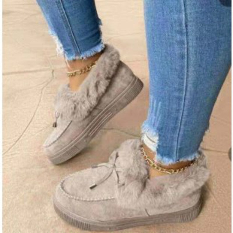 Women's Fuzzy Casual Indoor Shoes