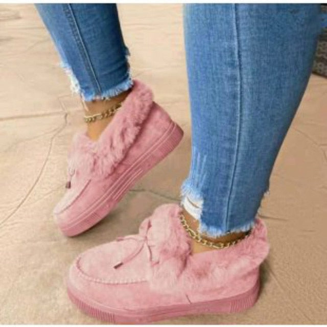 Women's Fuzzy Casual Indoor Shoes