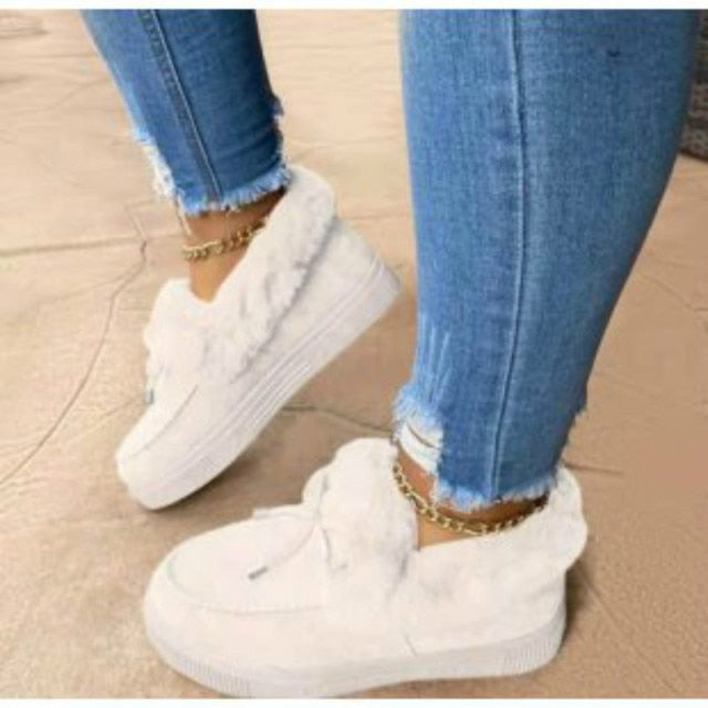 Women's Fuzzy Casual Indoor Shoes