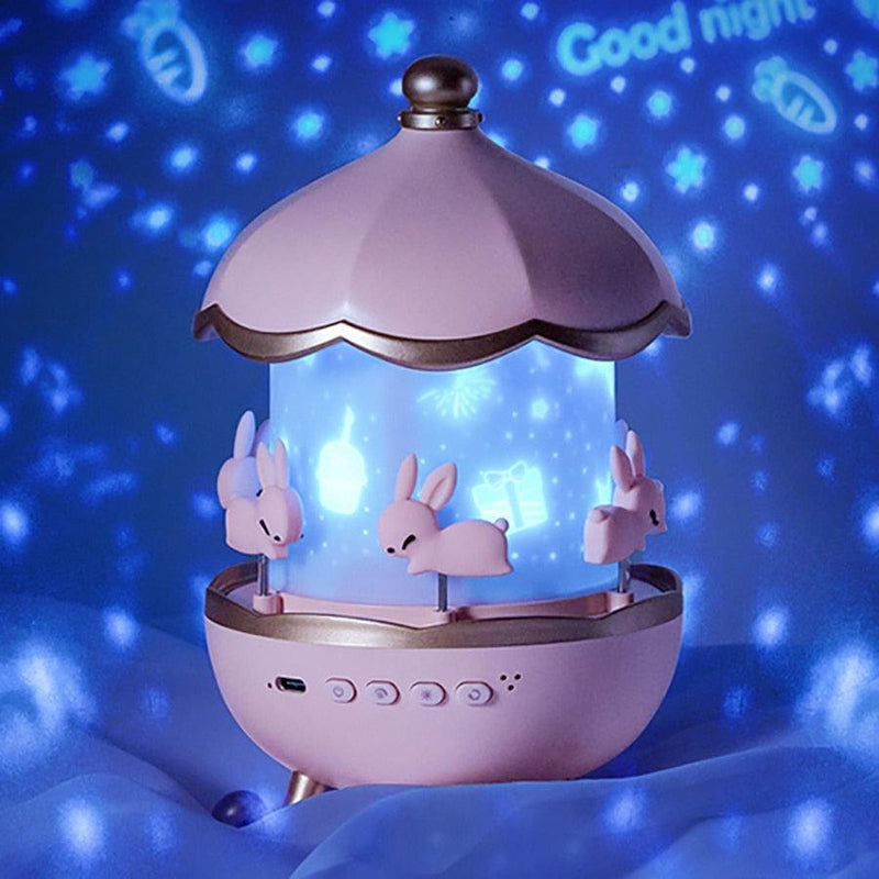 Bluetooth Speaker Star Projector Night Light