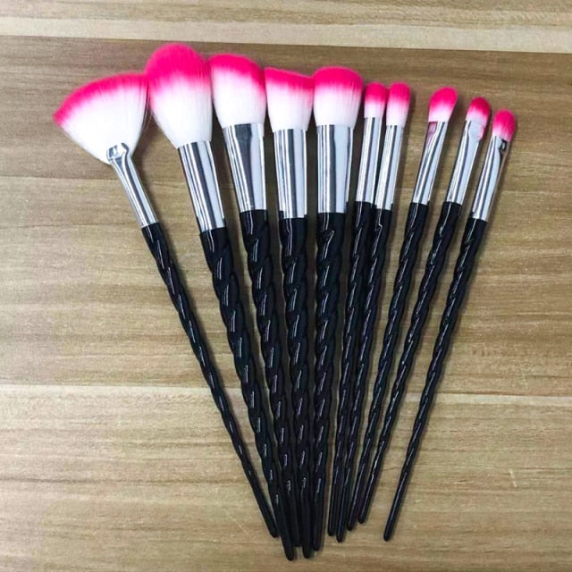 8-Piece Deluxe Makeup Brush Set