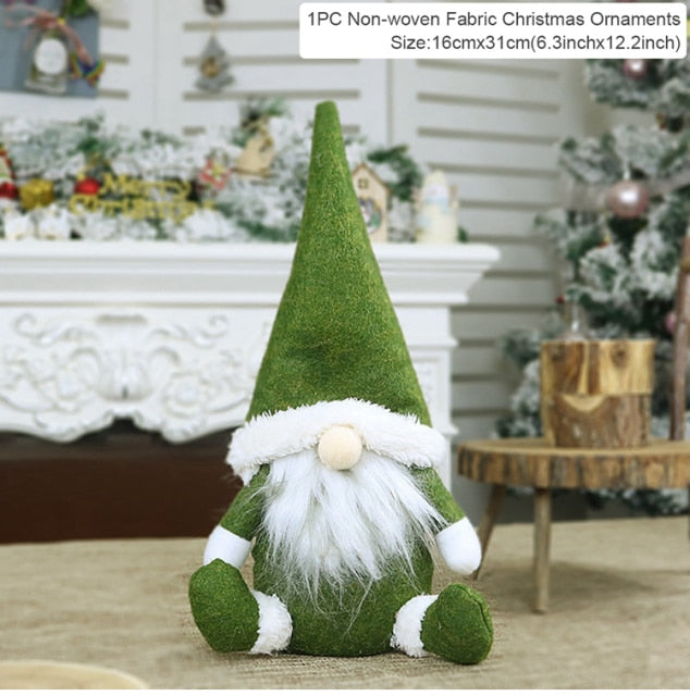 Frigg Santa Faceless Doll/christmas Home Decorations Gifts, Xmas Noel Stuffed Gnom Gifts