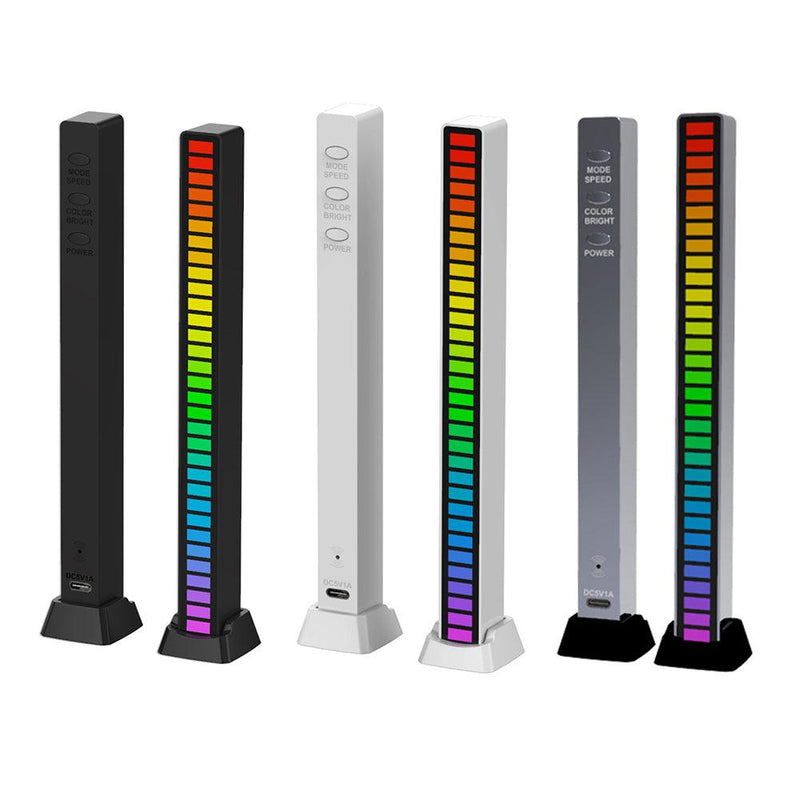 Colorful Sound Control Pickup Rhythm Rechargeable Light