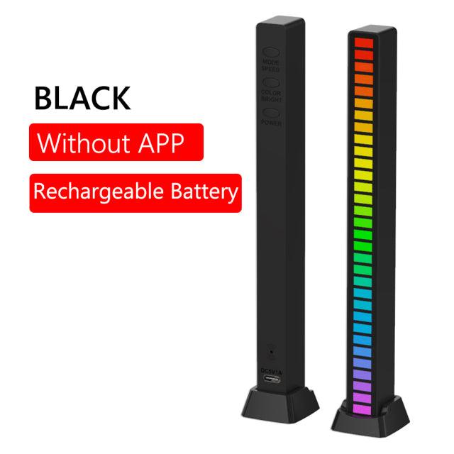 Colorful Sound Control Pickup Rhythm Rechargeable Light