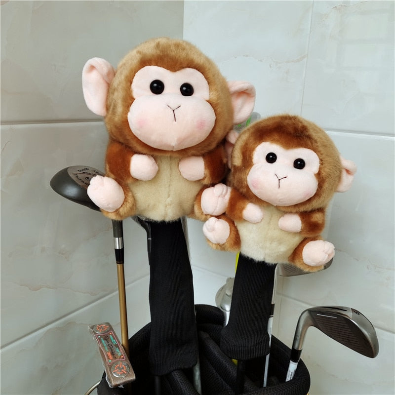 Golfiez! | Plush Cartoon Animal Golf Head & FW Covers