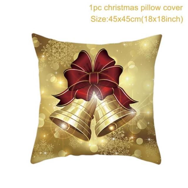 Santa pillowcase Happy New Year Xmas Gifts Christmas Decor For Home Merry Christmas Ornament Navidad Natal Xmas Gifts