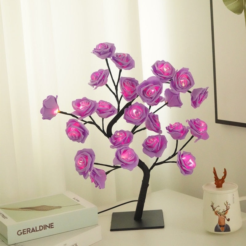 Rose Light Tree Gift Tree