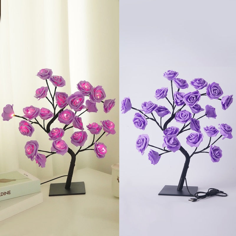 Rose Light Tree Gift Tree