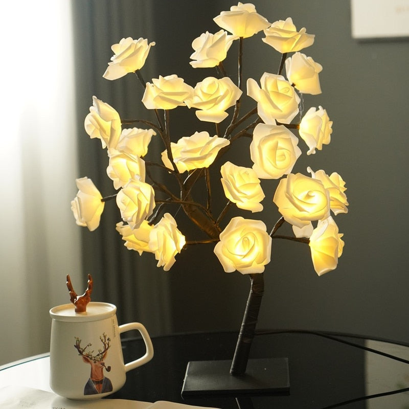 Rose Light Tree Gift Tree