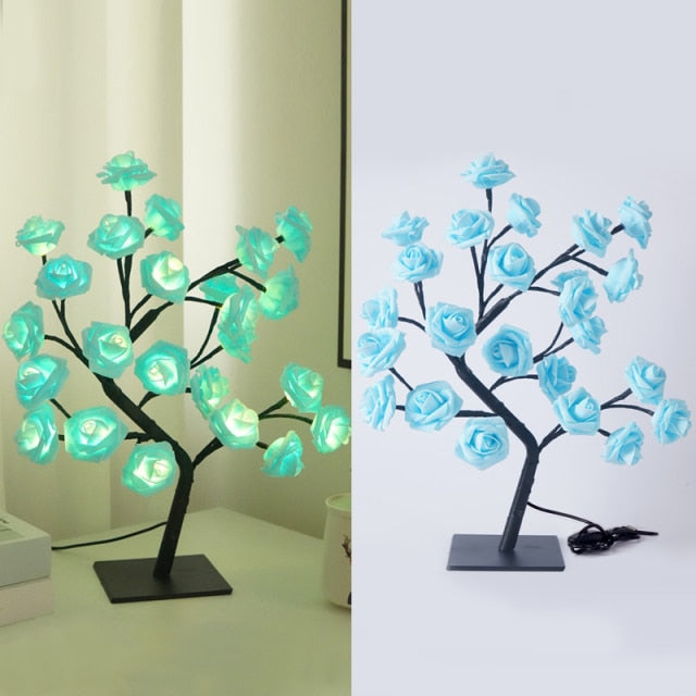 Rose Light Tree Gift Tree