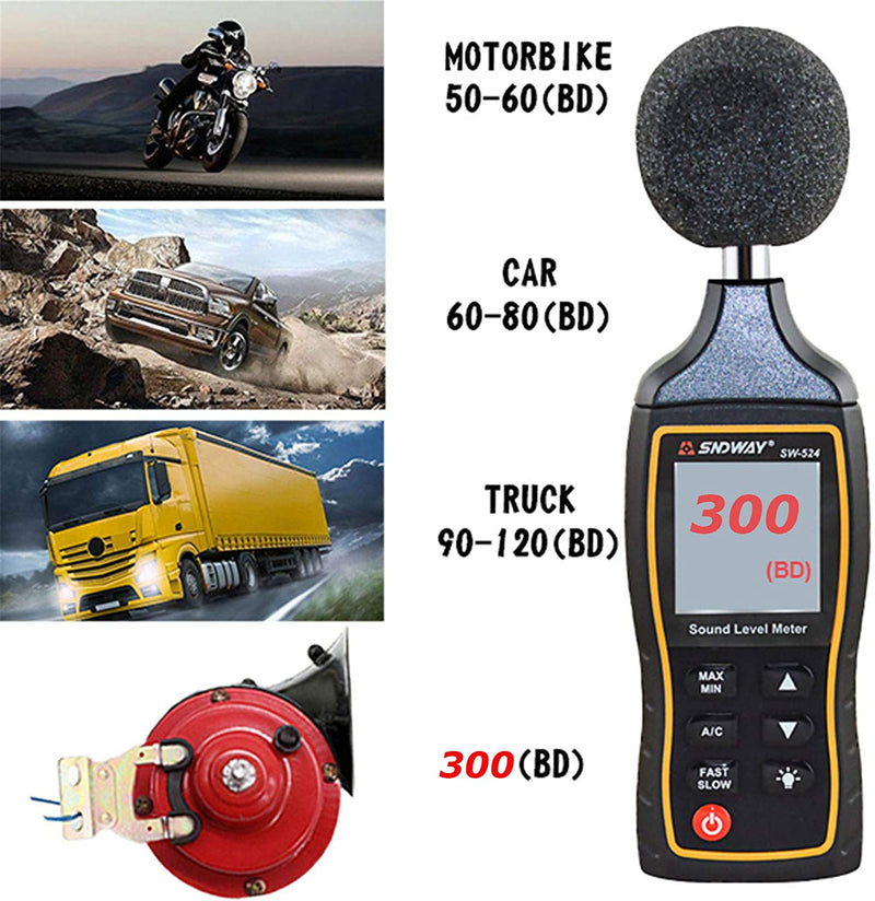 300DB Super Train Horn For Trucks SUV Car-Boat Motorcycles Bike 12V Vehicle Universal For Cars-Big Bad Man