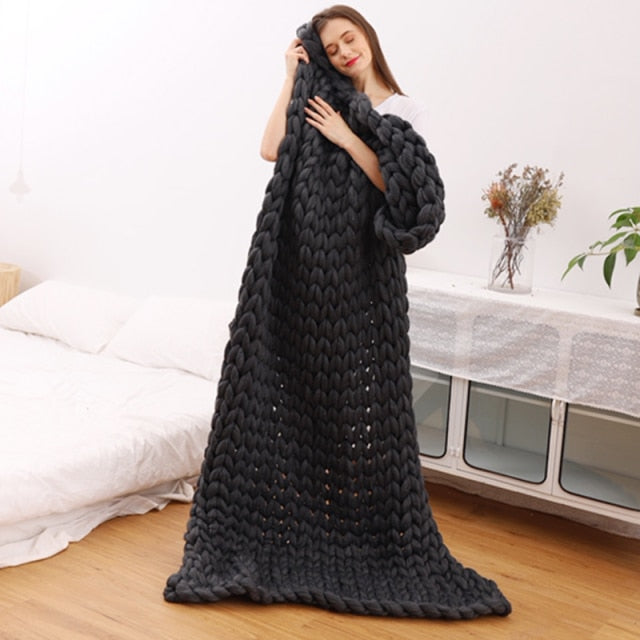 ChonKet | Cozy Heavy Knit Blanket