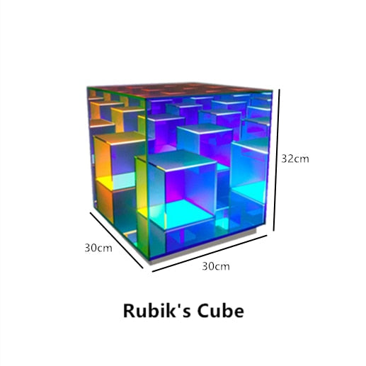 OpticalMagic | Mind-Bending Optical Cube Lamp