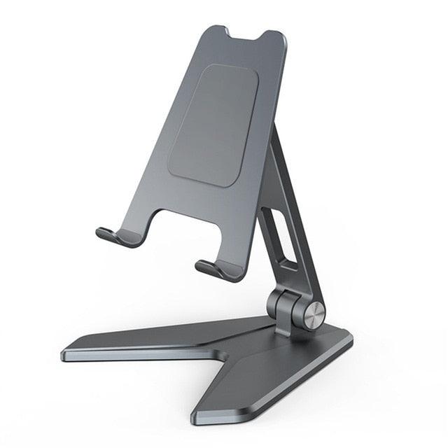 Three Shaft Design Multi Angle Foldable Tablet Phone Stand