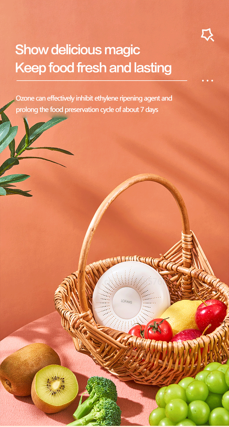 Automatic Fridge Deoderizer & Air Purifier