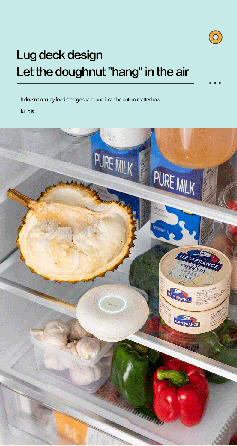 Automatic Fridge Deoderizer & Air Purifier