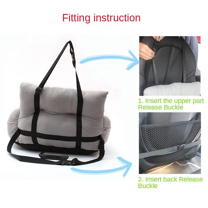 Dog Car Seat Travel Pet Booster Seat