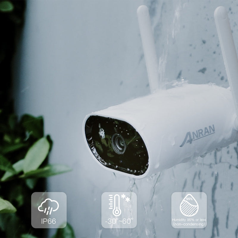 Smart Outdoor WIFI Surveillance Camera | 5MP + 32GB Memory Card